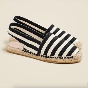J. Crew Made-in-Spain Slingback Espadrille Sandals Size 11 NWOT